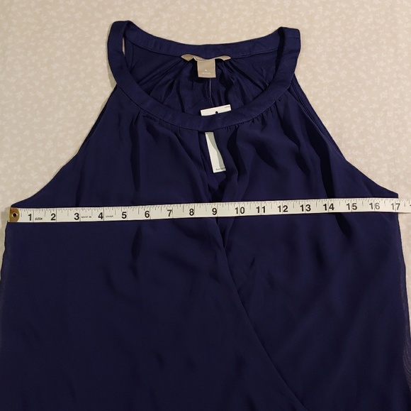 Banana Republic Wrap High Neck Tank Top - Picture 3 of 8